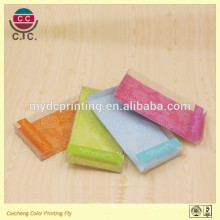 Customized printed rectangular clear plastic box